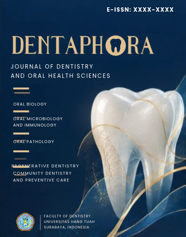 Cover of Dentaphora: Journal of Dental Perspectives and Oral Health